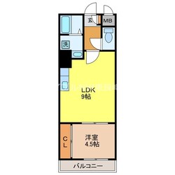 ステーションMGの物件間取画像